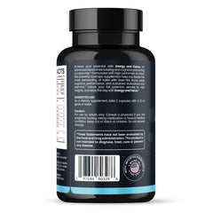 Calm, focused energy concept with L-Theanine