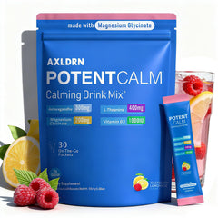 Lifestyle shot: on-the-go calm with PotentCalm