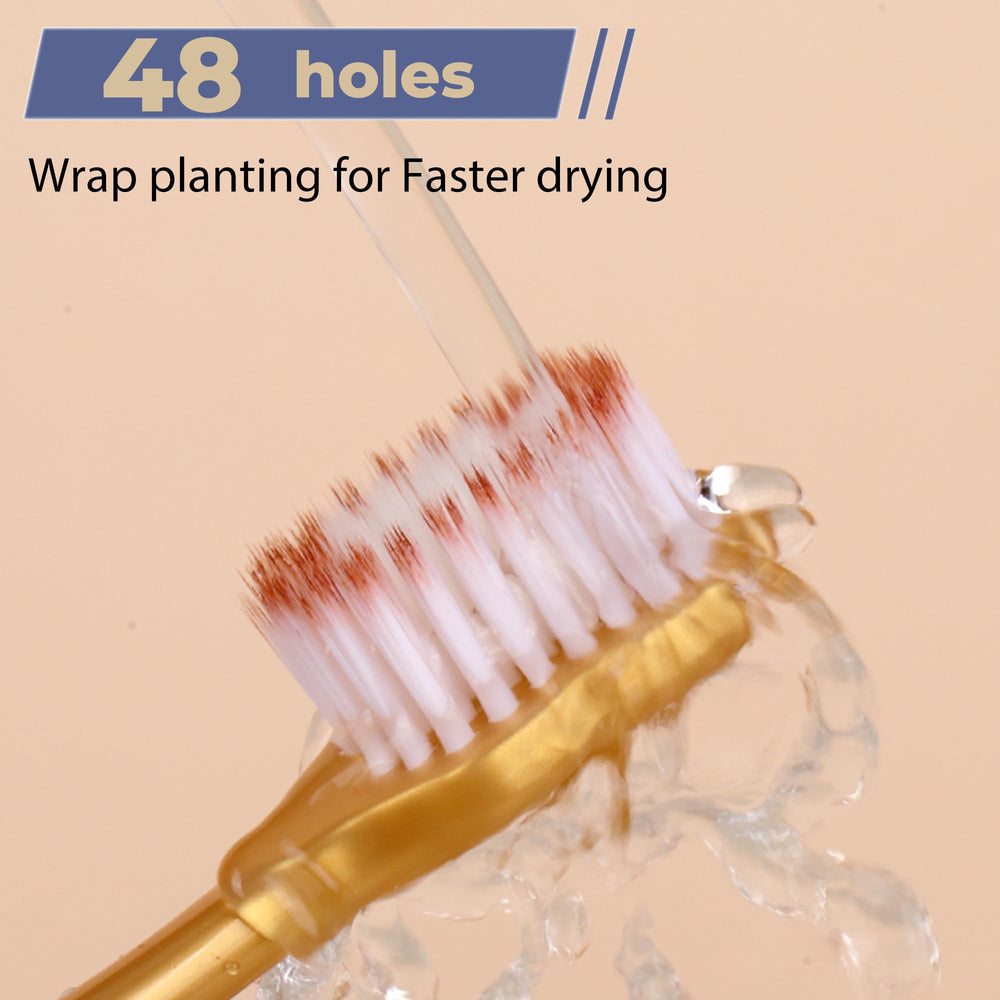 Six-pack toothbrush set for year-long use