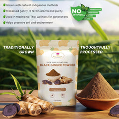 Smoothie with Black Ginger powder addition