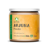 Ayurvedix Organic Arjuna Bark Powder 200g jar label