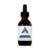 Ayush Herbs Ashwagandha Drops lemon flavor bottle front view