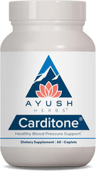Ayush Herbs Carditone bottle with 60 vegetarian caplets