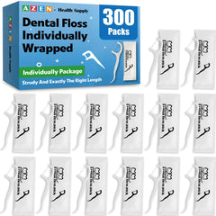 AZEN 300-count dental floss bulk product shot