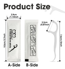 Premium shred-resistant floss picks for adults