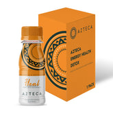 Azteca Health Organic Energy Shot Lemon 2oz bottle front view