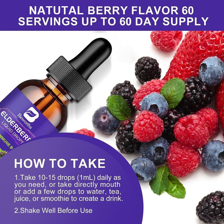 10-in-1 immune support blend label visuals