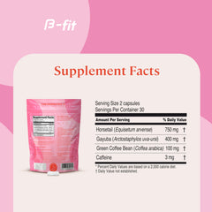 B-FIT B Diuren package design demonstrates natural diuretic support.