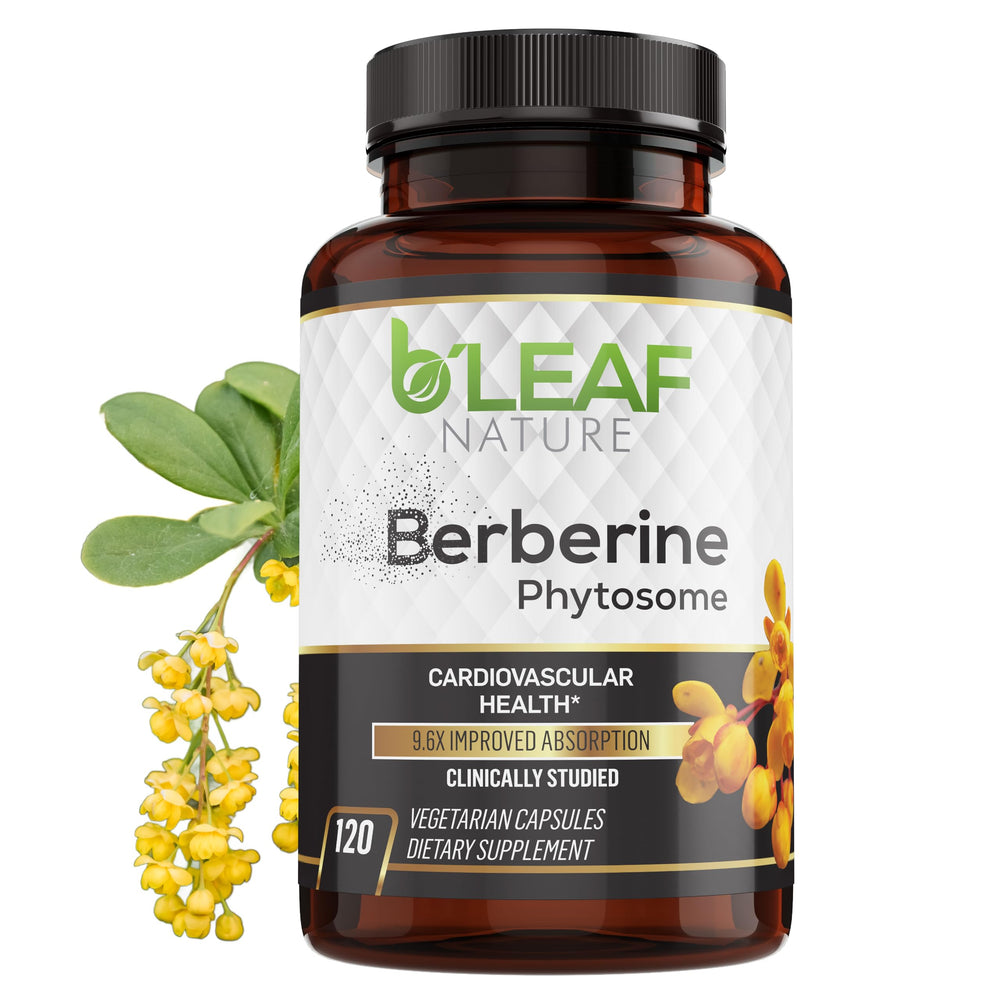 Brand label: B’Leaf Nature Berberine Phytosome 120 capsules