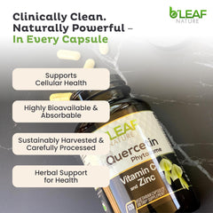Eco-friendly packaging design for B’LEAF NATURE Quercetin Phytosome