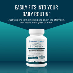 Active full-spectrum B vitamins for energy and absorption