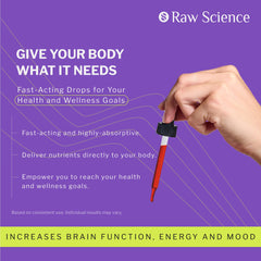 Close-up of 5000 mcg B12 liquid label
