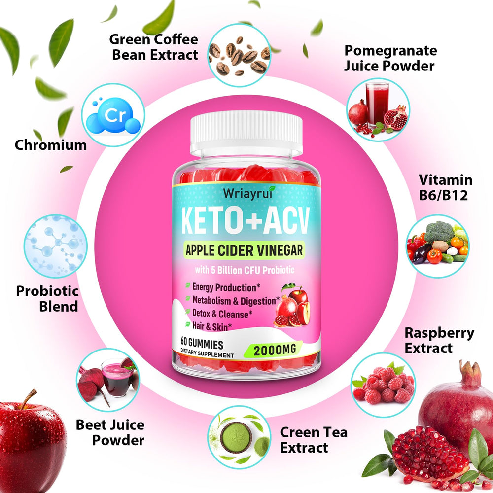 B6 and B12 vitamins in ACV gummies
