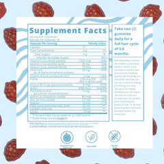 Close-up of vitamin tablets from Baby Blues