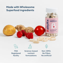 BabyRx ingredients label detail emphasizing dosage clarity