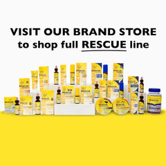 Outer packaging for Bach RESCUE PLUS Sleep & Stress Gummies