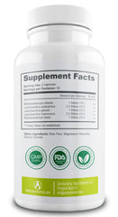 Premium probiotic formula label highlighting quality
