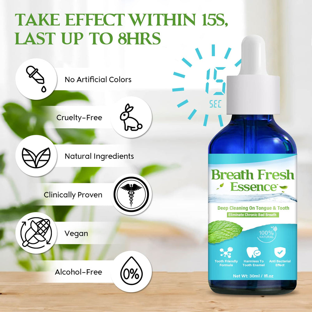 Long-lasting fresh breath for social occasions