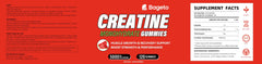 On-the-go Bageto Creatine Monohydrate Gummies being used in a gym bag