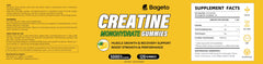 Packaging of Bageto Creatine Gummies 120-count bottle