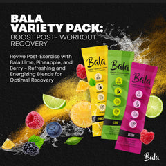 BALA Berry flavor stick highlights vibrant taste for post-workout refreshment.