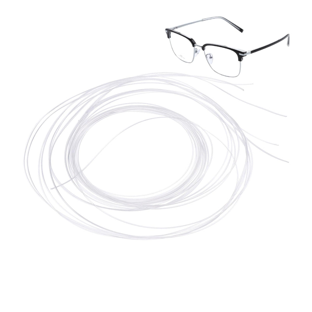 Balacoo eyeglasses repair string 3-pack in transparent cord