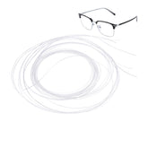 Balacoo eyeglasses repair string 3-pack in transparent cord