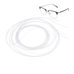 Balacoo eyeglasses repair string 3-pack in transparent cord