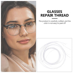 Eyewear maintenance tool: cord repair string