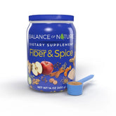Balance of Nature Fiber & Spice bottle front label