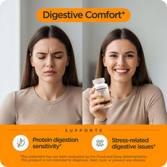 Close-up of Balancebreens Bromelain 500mg bottle label