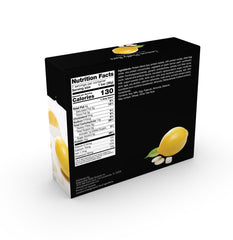 BalanceDiet Lemon Fluffy bar unwrap reveals easy, ready-to-eat protein snack.