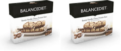 BalanceDiet Remix Vanilla Chocolate bar front view shows 15g protein for a quick, tasty snack.