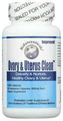 Bottle label for Balanceuticals Ovary & Uterus Clean 60-count