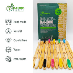 Water-resistant ergonomic bamboo handle