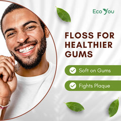 Compostable paper bags packaging for floss spools