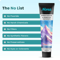 Toothpaste featuring bamboo charcoal and probiotics for oral microbiome support