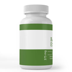 Close-up of bamboo extract capsules showing pure ingredient