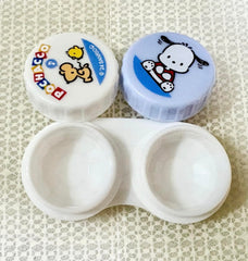 Bandal & Neoul Pochacco contact lens case set – top view