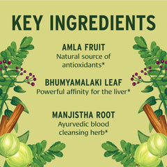 Banyan Botanicals Total Body Cleanse label highlights organic herbs and quality testing.