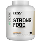 BARE Strong Food Cinnamon Roll bottle pour supports quick, balanced nutrition for busy days.