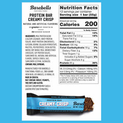 Barebells Creamy Crisp two-box display promotes quick gifting and shared workplace snacking