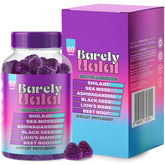 Hero shot of Barely Halal Ashwagandha Gummies