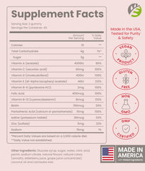 Made in USA BariSlim gummies in GMP-certified facility