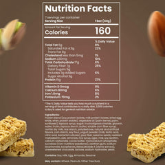 BariSlim Salted Toffee Pretzel Bar cross-section