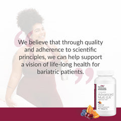 Bottle packaging image of Bariatric Advantage Chewable Advanced Multi EA Without Iron Mixed Fruit