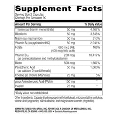 Close-up of B-50 Complex capsules