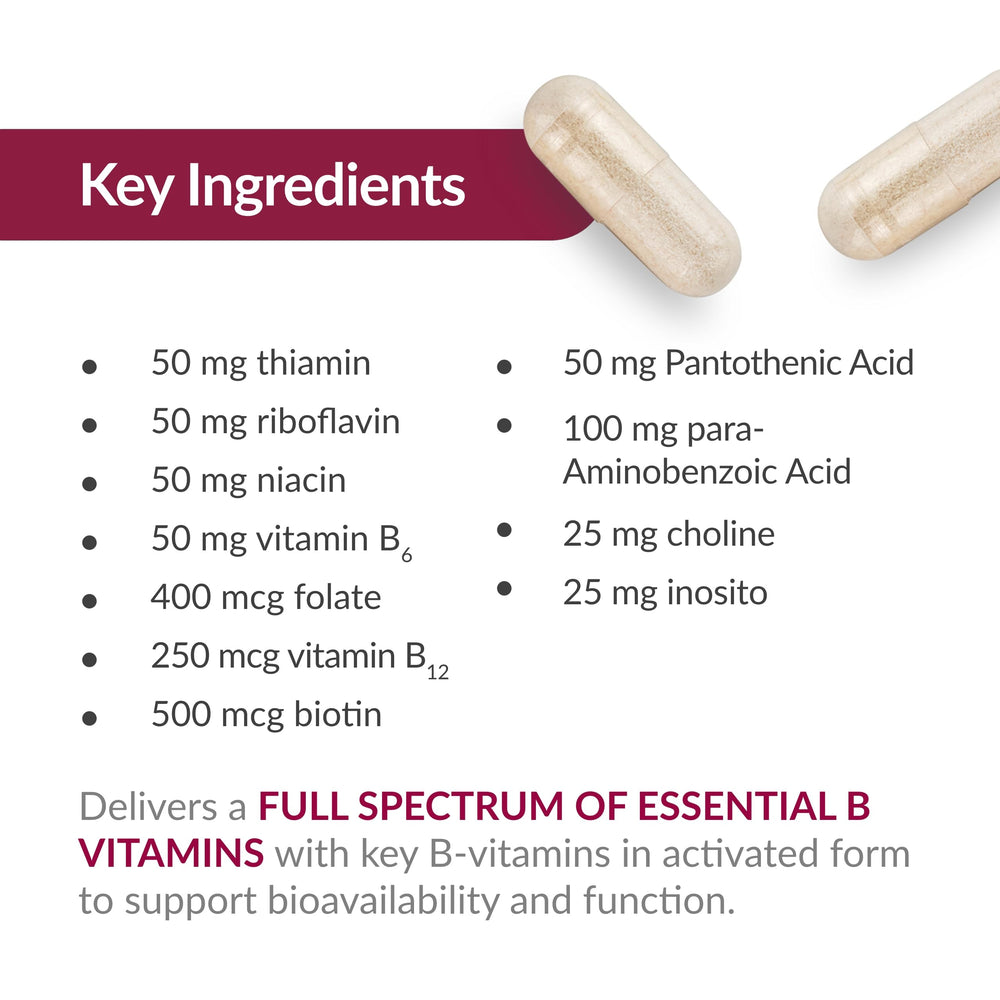 Graphic illustrating post-bariatric nutrition with B vitamins