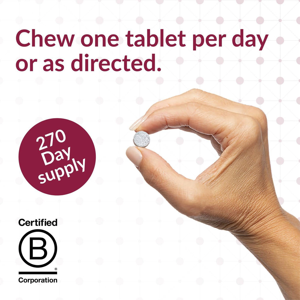 Gastric bypass friendly iron chewable packaging