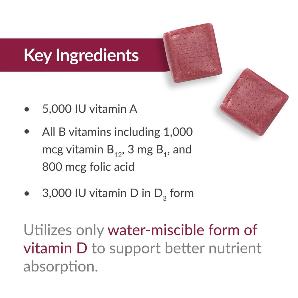 Nutrition facts panel on Bariatric Advantage product